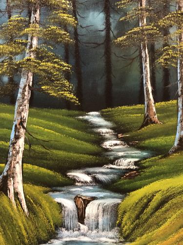'Evening Waterfall' - June 2025