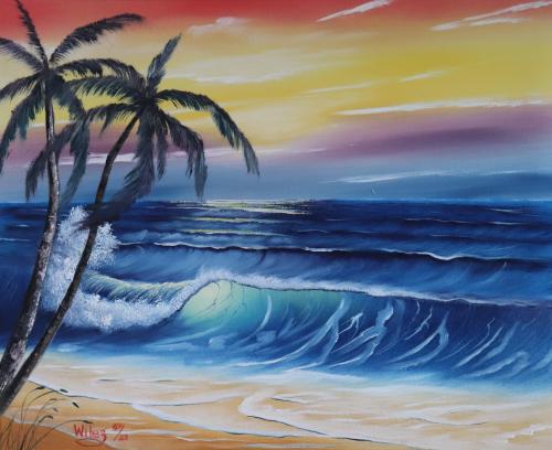 'Tropical Seascape' - August 2025