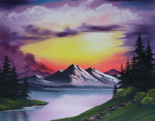 'Sunset Aglow' - April 2026